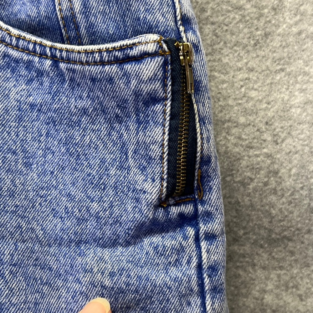 Vintage 90s Rio Denim Jean Shorts Cutoffs Frayed Raw Hem 3‎ Booty Shorts - Picture 2 of 12